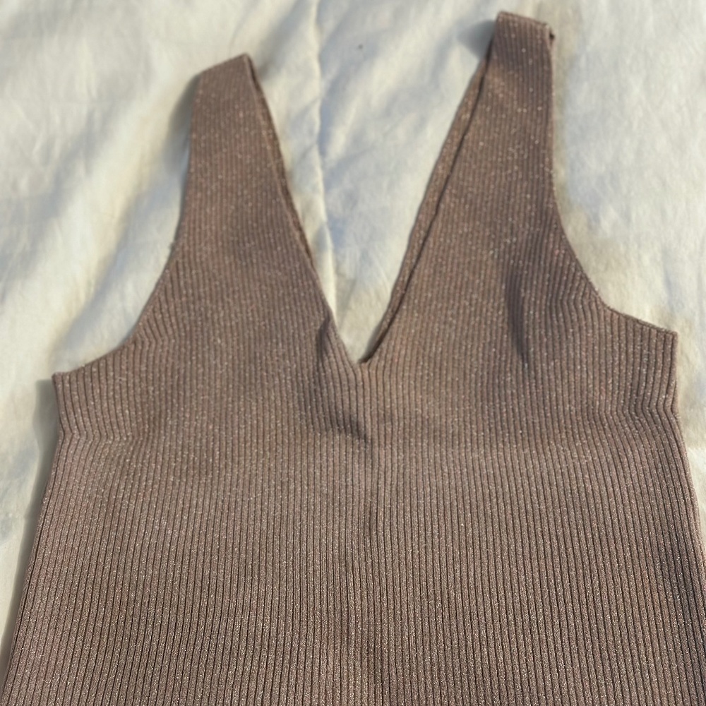 Intermix Crop Tank Sweater